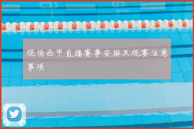 现场西甲直播赛事安排及观赛注意事项