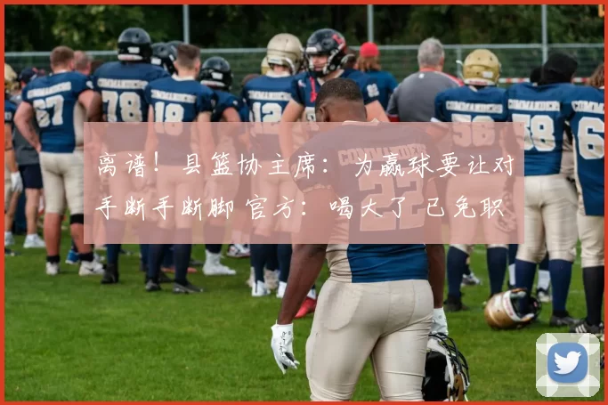 离谱！县篮协主席：为赢球要让对手断手断脚 官方：喝大了 已免职