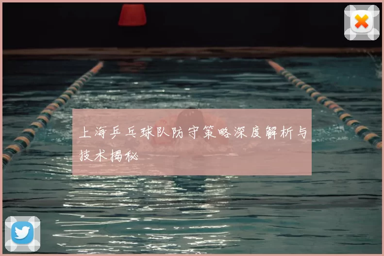 上海乒乓球队防守策略深度解析与技术揭秘