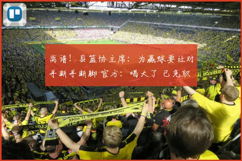 离谱！县篮协主席：为赢球要让对手断手断脚 官方：喝大了 已免职